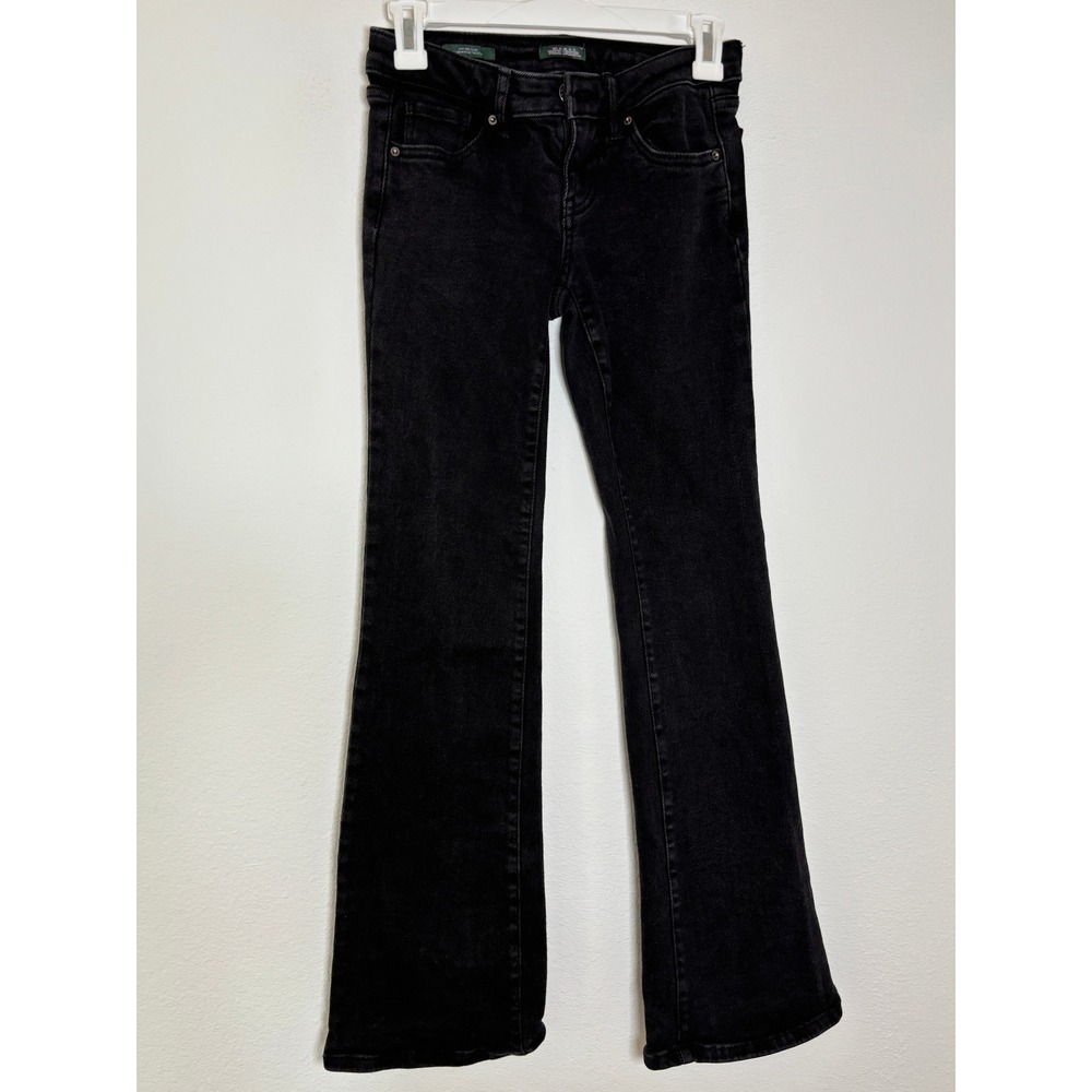 Wild Fable‎ Black Flare Jeans High Rise Denim Pants Size 0